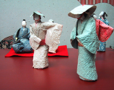 志お屋 駒子の紙人形