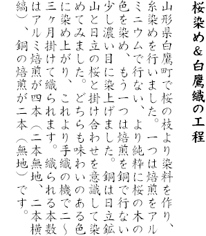 ߁D̍H

R`钬ō̎}A߂s܂BA~jEōsȂA菃ɍ̖؂̐F߁A𓺂ōsȂZڂɐグ܂B͓zRƓ̍Ɗ|킹ӎĐ߂Ă݂܂Bǂ킢̂FɐߏオAD̋@œ`O|ĐD܂BD{̓A~l{i{nA{ȁjA{injłB
